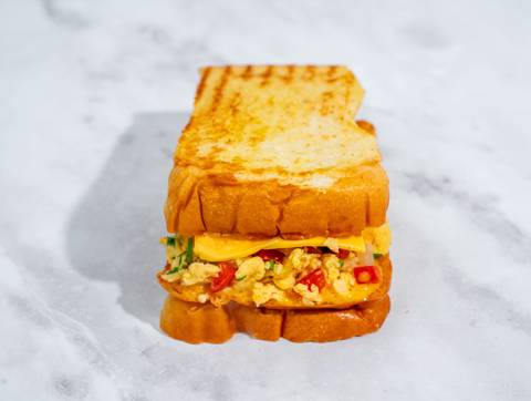 Brioche Spicy Veggie Egg