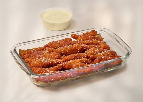 Buffalo Shrimp Skewers