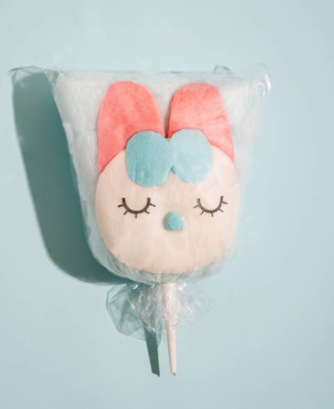 Bunny Spun Art Puff