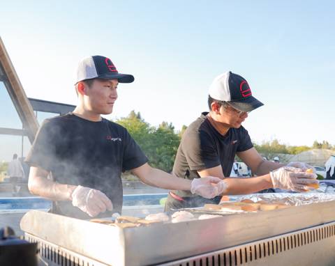 Holiday - Burger Station for 10-15 Persons