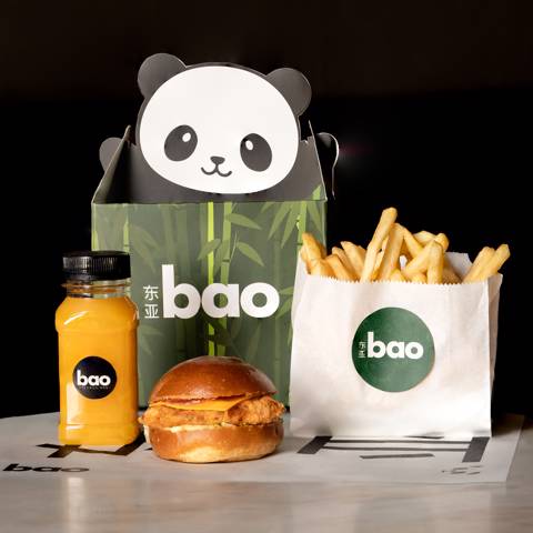 Slider Panda Kids Meal