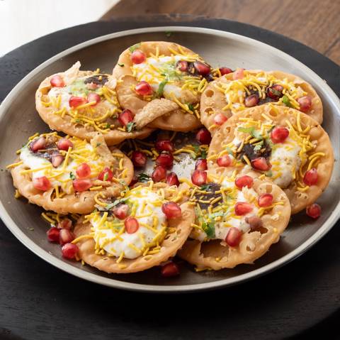 Burrata Chaat