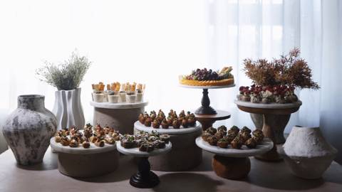 Canape Table for 20 Persons