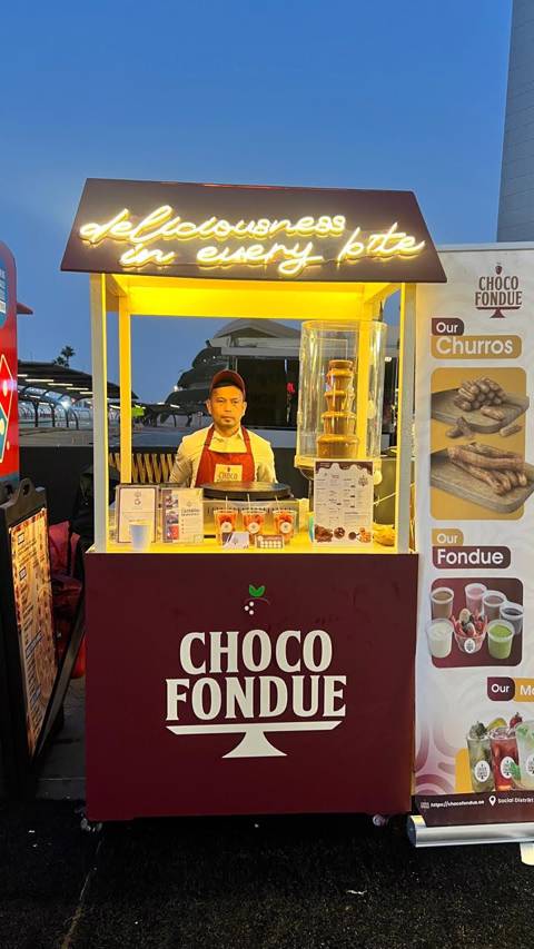 Crispy Churros & Mini Pancakes Station