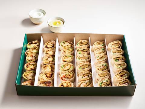 Chargrilled Wraps Box