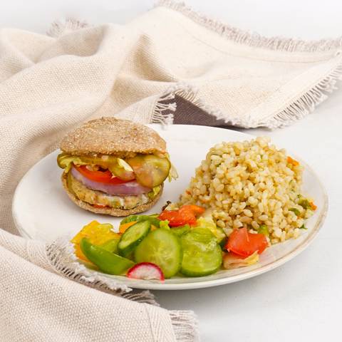 Chicken Burger Meal