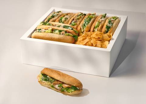 Chicken Caesar Sandwiches