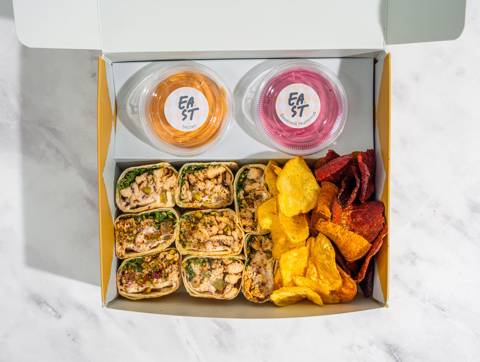 Chicken Shawarma N Chips Box