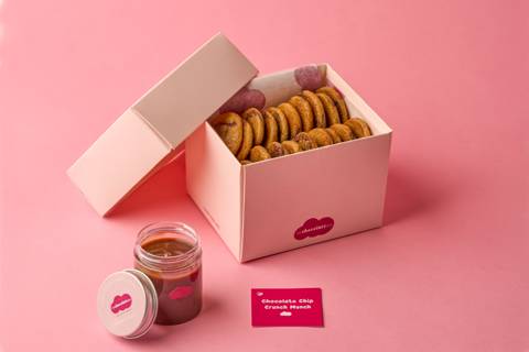 Peanut Butter Crunch Munch Mini Cookies