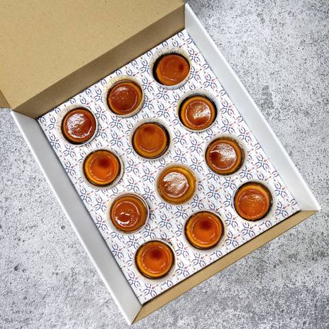 Cream Caramel Box