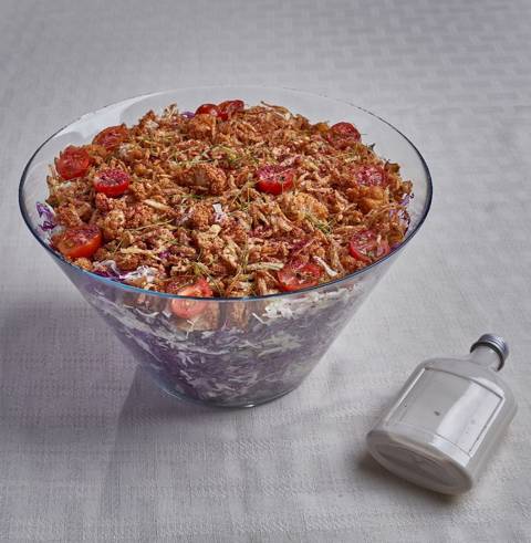 سلطة قرنبيط مقرمشة