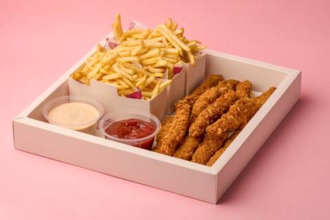 Crispy Chicken Tenders & Fries Box