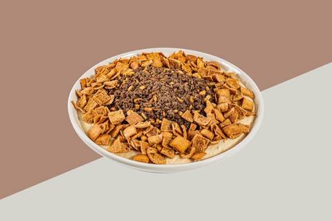 Crispy Hummus bil Lahme