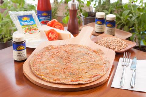 Crispy Margherita Pizza