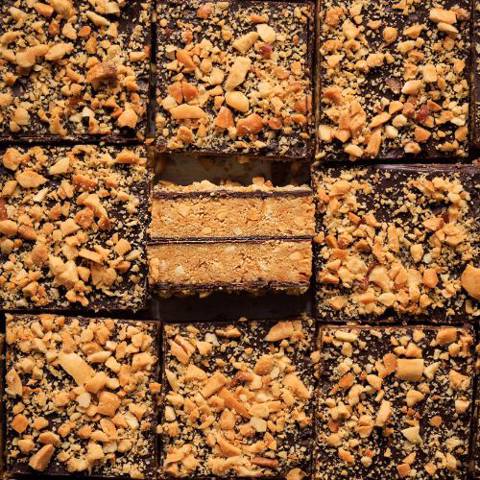 Crunchy Peanut Squares