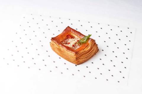 Kashkaval Cheese & Cherry Tomato Danish
