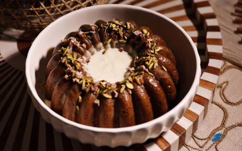 Date Cake & Mohalabiya