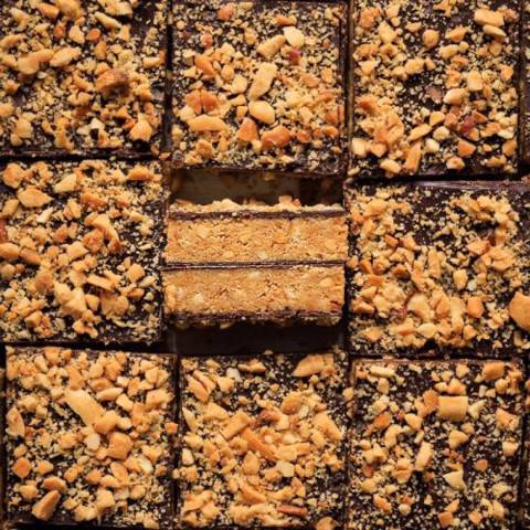 Crunchy Peanut Squares