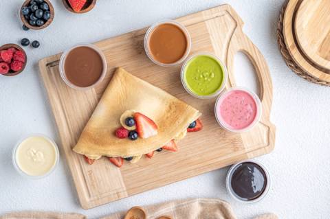 Delicate Crepes Station