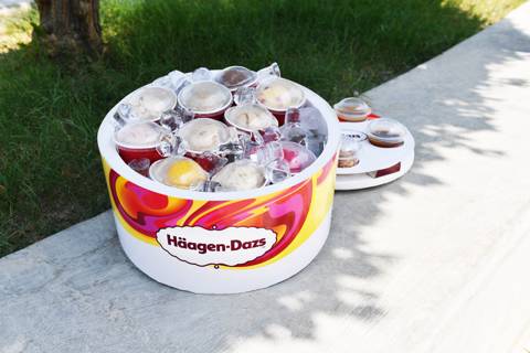 Ice Cream Box 9 Scoops with Toppings