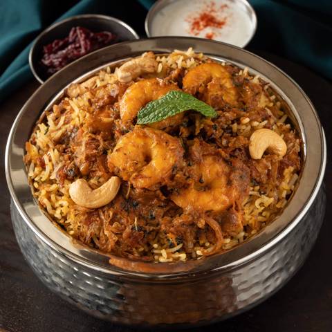 Prawns Biryani