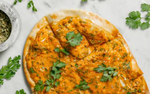 Egg Shakshooka Pizza