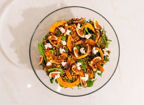 Figs & Pumpkin Salad