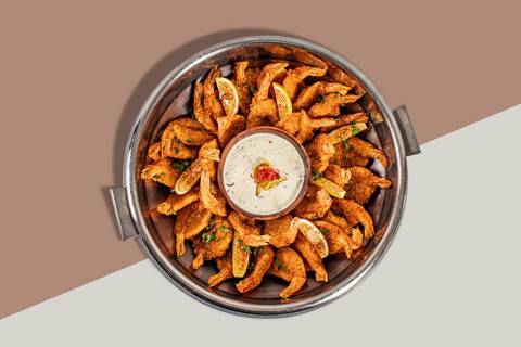 Fried Butterfly Shrimp