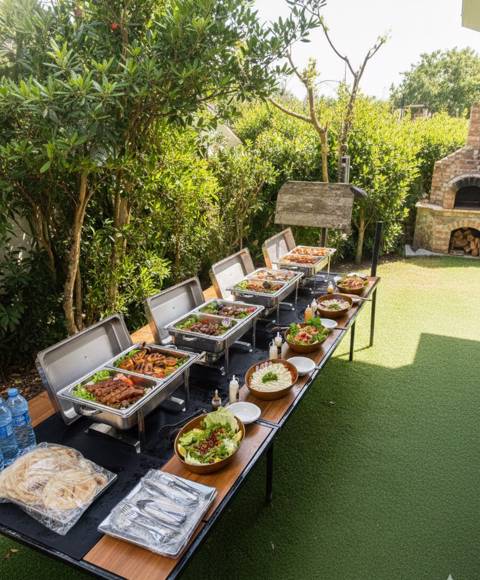 بوفيه مشويات ل۳٥-۳۸ شخص