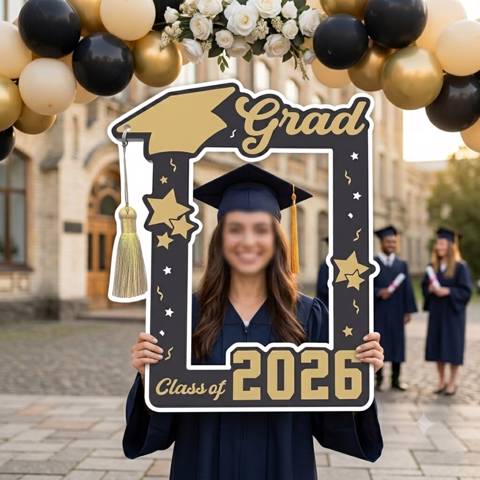 Grad 2026 Photo Frame