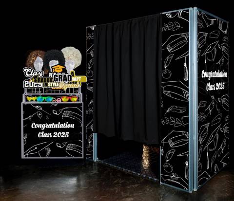 Graduation Led Open Photo Booth