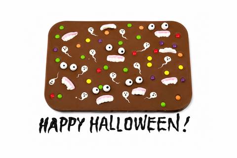 Horror Chocolate Slab