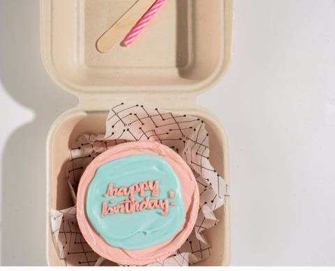Happy Birthday Bento Cake