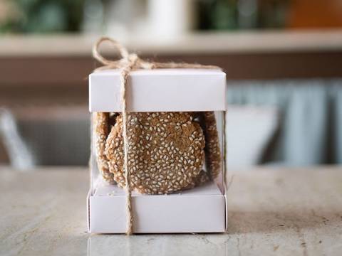 Healthy Tahini & Sesame Cookies