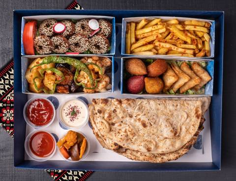 بوكس مقبلات ساخنة للجمعات