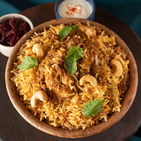 Hyderabadi Chicken Biryani