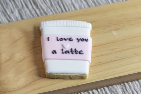I Love You A Latte Cookies