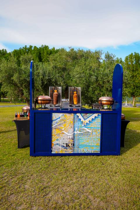 Meat Shawarma Station