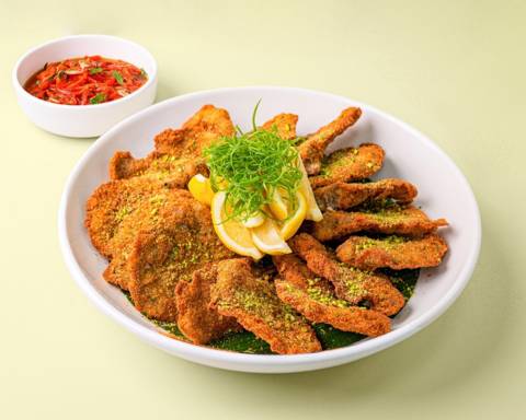 Pistachio Crusted Lamb Chops