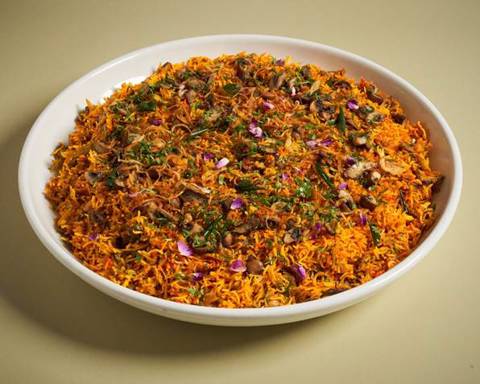 Mushroom Biryani