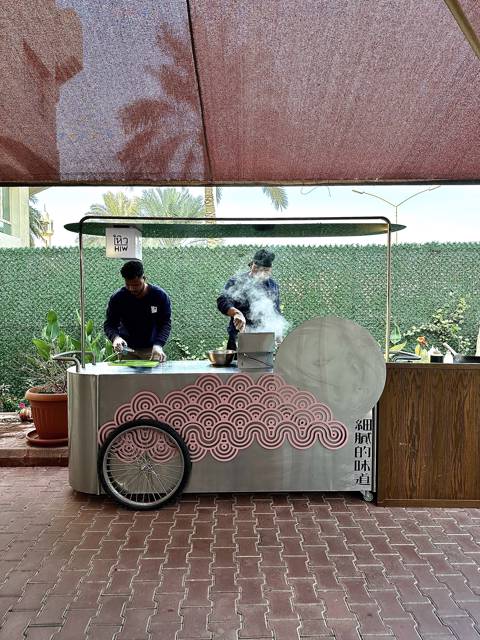 Live Cooking Station for for 40 Persons