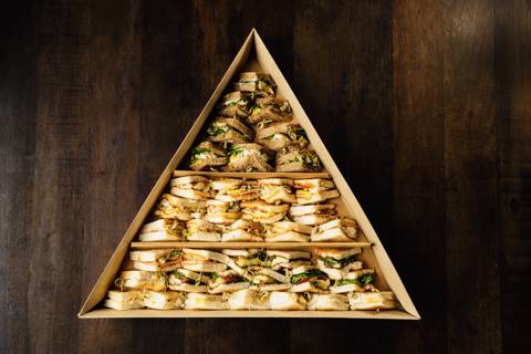 Family Triangle Club Sandwich Platter