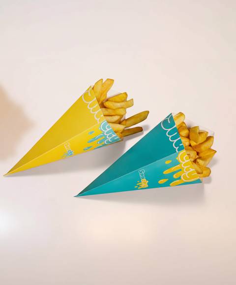 ستيشن البطاطا المقلية ل٤٥ شخص