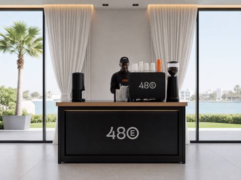 Black Classic Station for 120 Persons