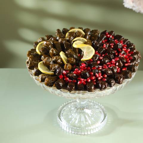 Mixed Vine Leaves Crystal