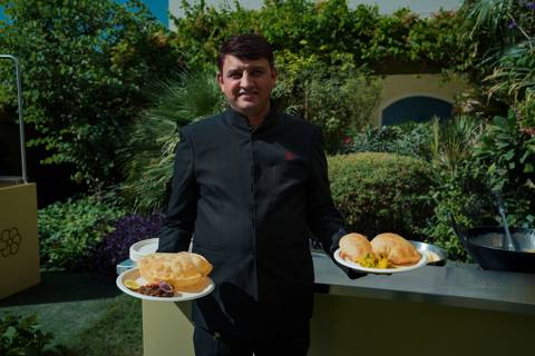 Indian Breakfast Station for 20 Persons