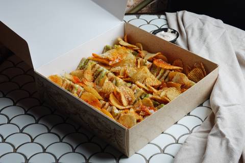 Lebanese Club Sandwiches Box