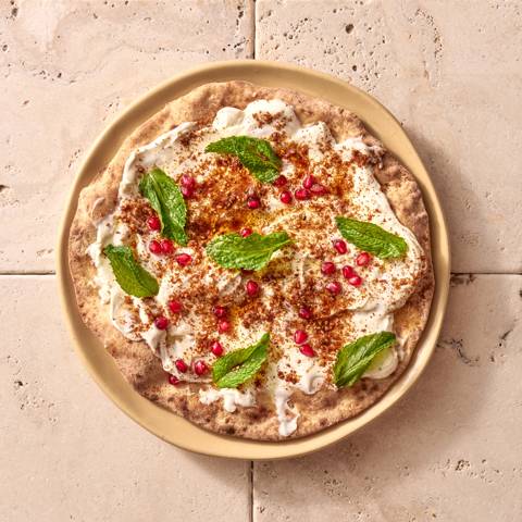Labneh & Dukkah Manousheh