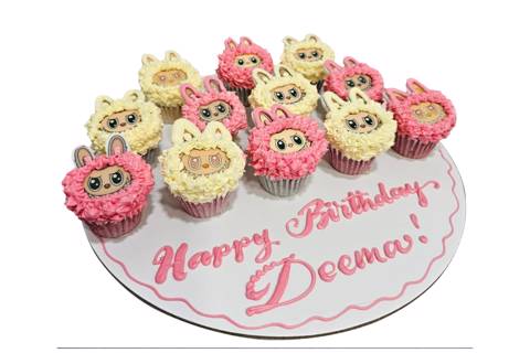 Labubu Cupcakes