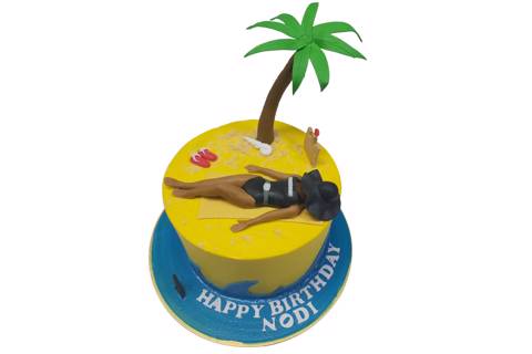 Lady Beach Cake